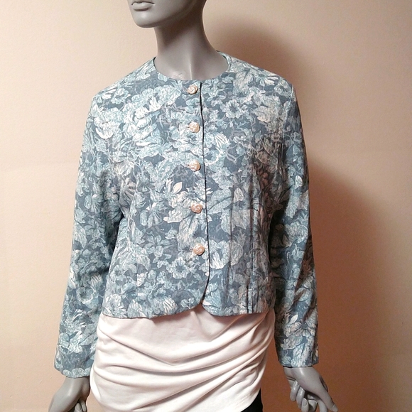 Vintage Floral Blazer - Picture 4 of 5